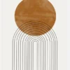 Abstract Flow No2 Canvastavla (30x40 cm)