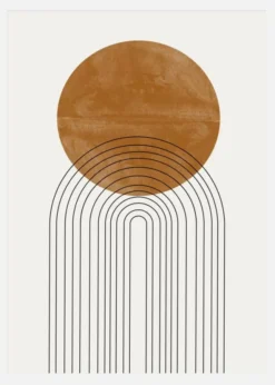 Abstract Flow No2 Canvastavla (30x40 cm)