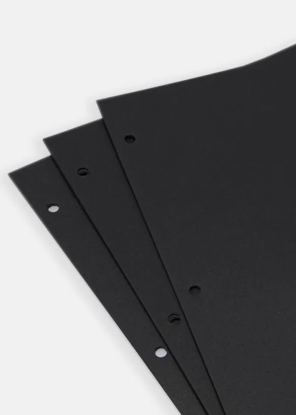 Albumblad för KAILA Coffee Table Photo Album - 10-Pack Svarta