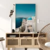 Blue Greece Poster (21x29.7 cm (A4))