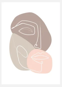 Blush Canvastavla (30x40 cm)