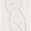 Body Lines Iv Canvastavla (30x40 cm)