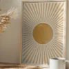 Boho Sun Poster (21x29.7 cm (A4))