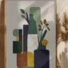 Bottle and Plant Poster (21x29.7 cm (A4))