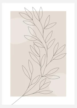 Branch Canvastavla (30x40 cm)