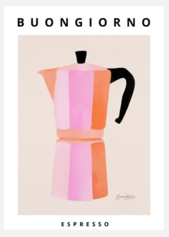 Buongiorno Espresso Canvastavla (30x40 cm)