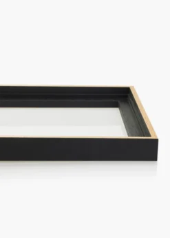 Canvasram Madison Svart / Guld 18x24 cm