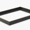 Canvasram Madison Svart / Guld 90x90 cm
