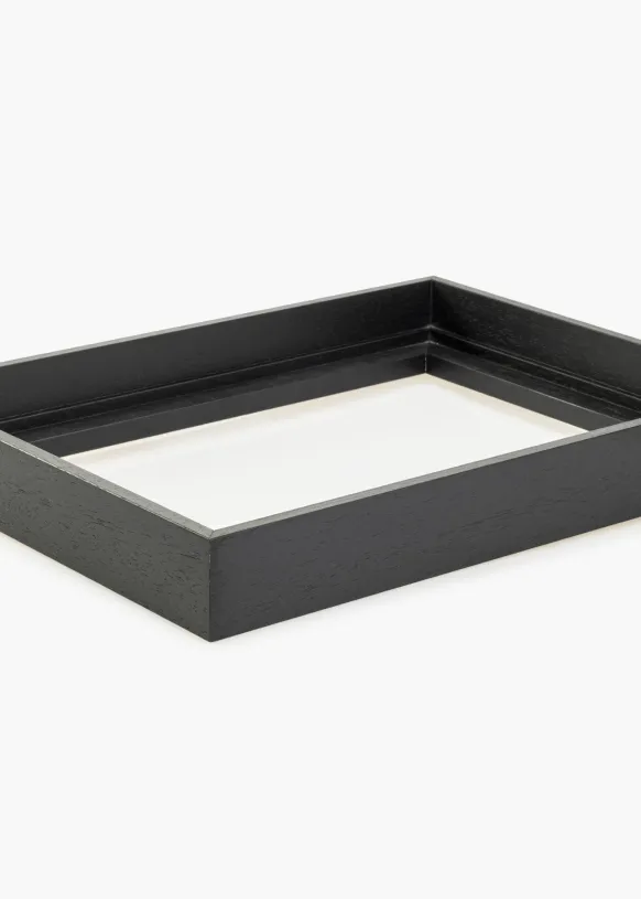 Canvasram Scranton 3D Svart 20x30 cm