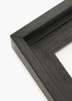 Canvasram Scranton 3D Svart 40x50 cm