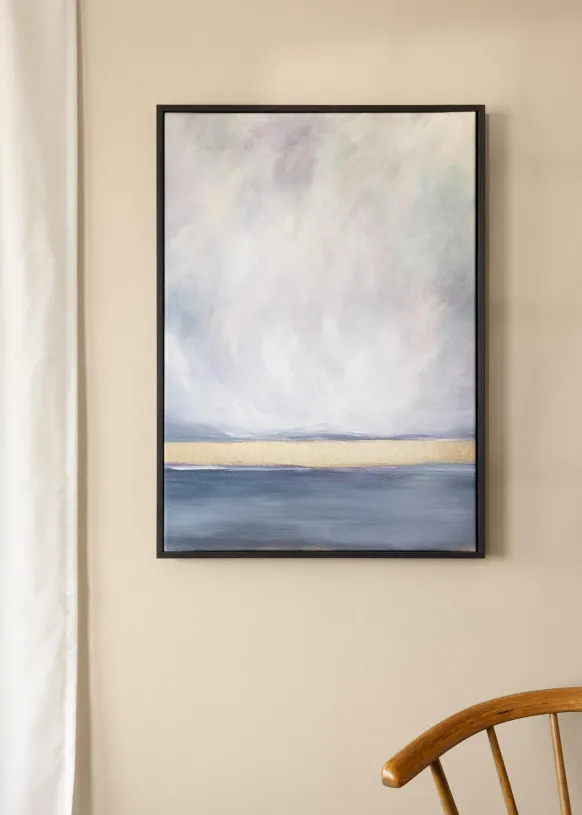 Canvasram Sherwood Svart 50x65 cm