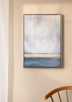 Canvasram Sussex Svart/Silver 29,7x42 cm (A3)