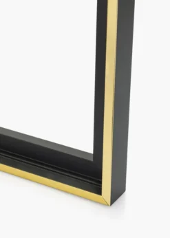 Canvasram Tacoma Svart / Guld 20x20 cm