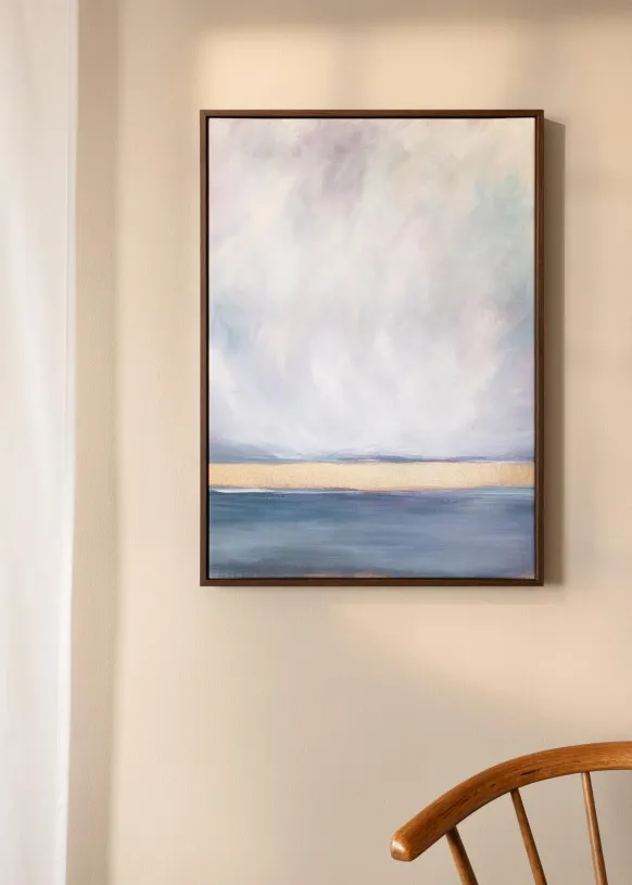 Canvasram Wells Brun 50x70 cm