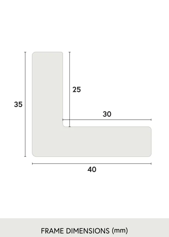 Canvasram Wells Vit 60x80 cm