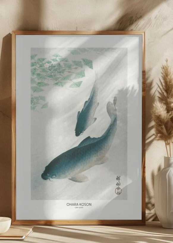 Carp Or Koi Poster (21x29.7 cm (A4))