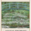 Claude Monet -Japanese Footbridge 1899 Poster (21x29.7 cm (A4))