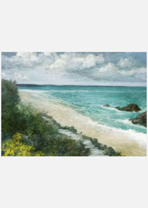 Coastal Walk Canvastavla (30x40 cm)
