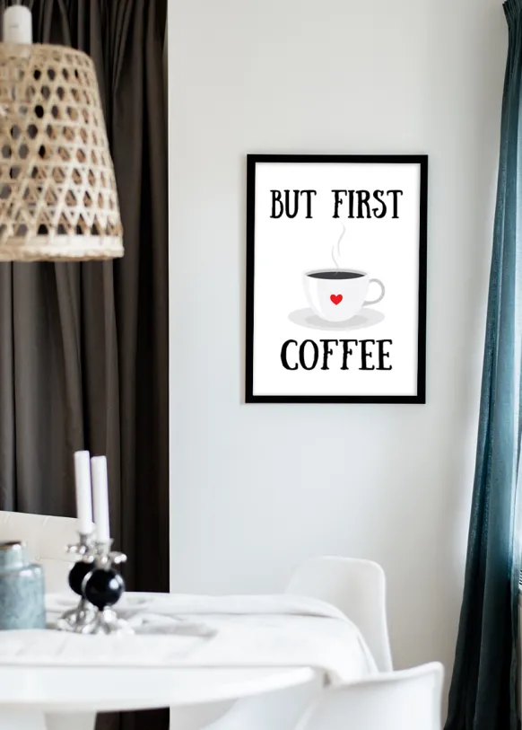 Coffee Poster (21x29.7 cm (A4))