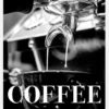 Coffee Text Canvastavla (30x40 cm)