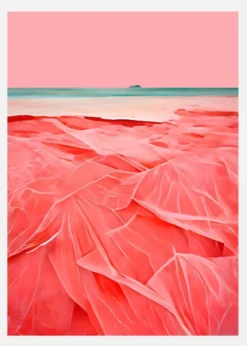 Coral Beach Canvastavla (30x40 cm)