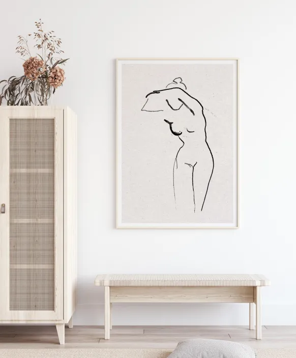 Curves Poster (21x29.7 cm (A4))