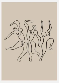 Dance 1 Canvastavla (30x40 cm)