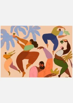 Dance Dance Canvastavla (30x40 cm)