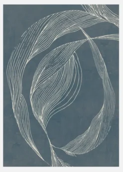 Dancing Lines Canvastavla (30x40 cm)