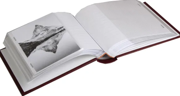 Diamant Fotoalbum Blå - 100 Bilder i 11x15 cm