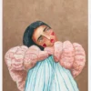 Dreaming Girl Canvastavla (30x40 cm)