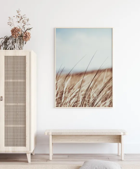 Dreamy Grass Poster (21x29.7 cm (A4))