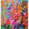 Ethereal Blossom Glow Canvastavla (30x40 cm)