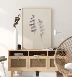 Eucalyptus Twigs Poster (21x29.7 cm (A4))