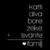 Familjeekvation Svart - 5 Namn (21x29,7 cm (A4))