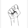 Fist Canvastavla (30x40 cm)