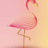 Flamingo Poster (21x29.7 cm (A4))