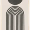 Flow Shapes No22 Poster (21x29.7 cm (A4))