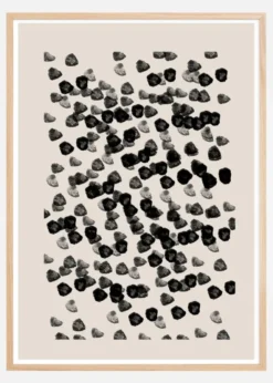 Flow Shapes No20 Poster (21x29.7 cm (A4))
