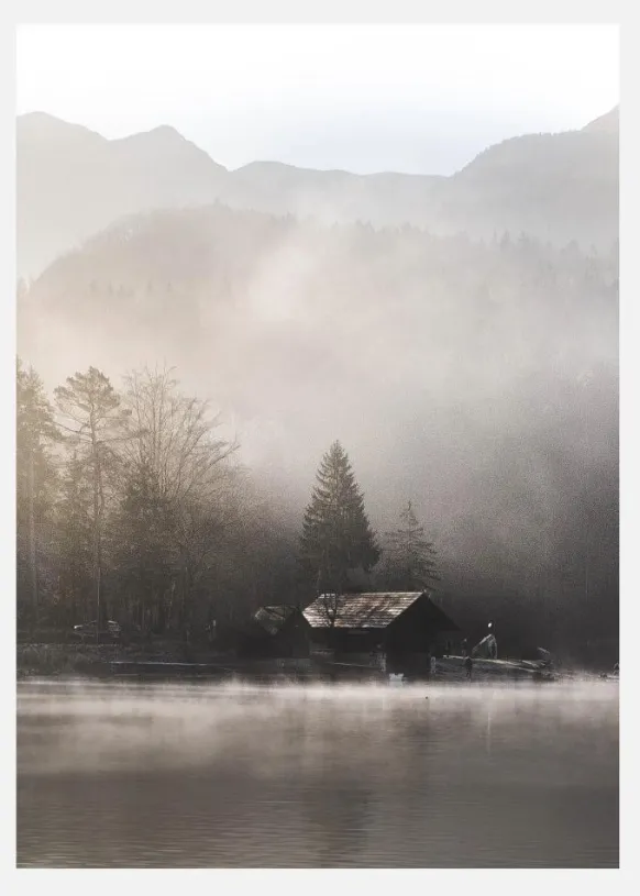 Fogy Lake Canvastavla (30x40 cm)