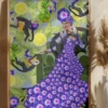 Frida in the Garden Poster (21x29.7 cm (A4))