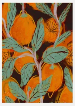 Fruity Tree Canvastavla (30x40 cm)