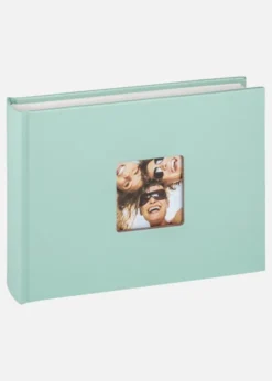 Fun Album Grön - 19,5x15,3 cm (40 Vita sidor / 20 blad)