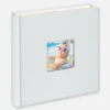 Fun Babyalbum Blå - 30x30 cm (100 Vita sidor/50 blad)