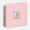 Fun Babyalbum Rosa - 26x25 cm (40 Svarta sidor/20 blad)