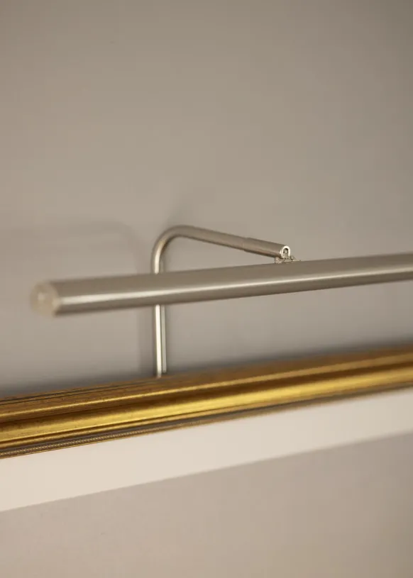 Gallery LED 60 cm tavelbelysning - Nickel