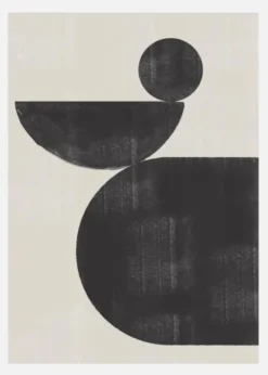 Geometric Harmony Canvastavla (30x40 cm)