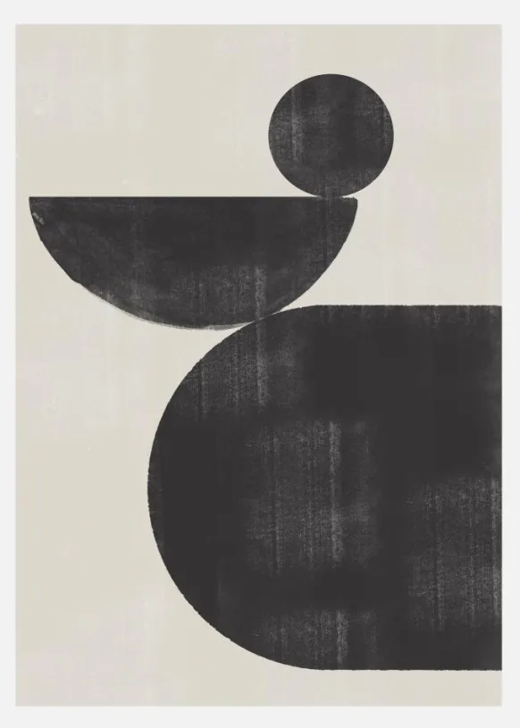Geometric Harmony Canvastavla (30x40 cm)
