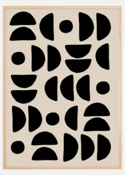 Geometric Pattern Artwork Poster (21x29.7 cm (A4))