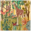 Giraffe In Nature Canvastavla (30x30 cm)